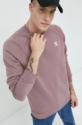 Zdjęcie produktu adidas Originals bluza męska kolor fioletowy z aplikacją