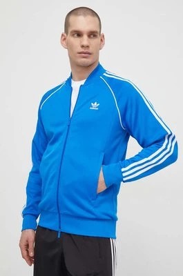 Zdjęcie produktu adidas Originals bluza męska kolor niebieski z aplikacją