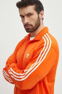 Zdjęcie produktu adidas Originals bluza męska kolor pomarańczowy z aplikacją IR9902