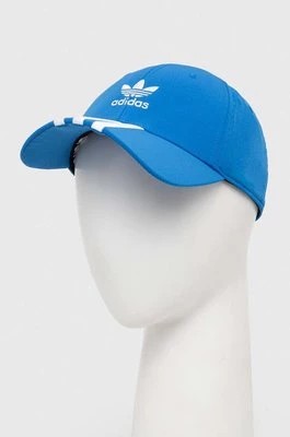 Zdjęcie produktu adidas Originals czapka z daszkiem kolor niebieski z aplikacją IS1626