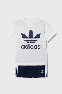 Zdjęcie produktu adidas Originals komplet bawełniany niemowlęcy kolor biały
