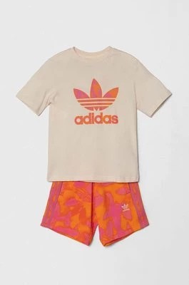 Zdjęcie produktu adidas Originals komplet dziecięcy kolor różowy