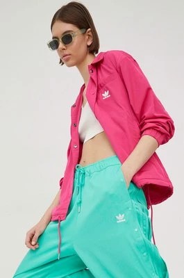 Zdjęcie produktu adidas Originals kurtka Always Original HG1237 damska kolor różowy przejściowa oversize