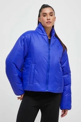 Zdjęcie produktu adidas Originals kurtka damska kolor niebieski przejściowa oversize