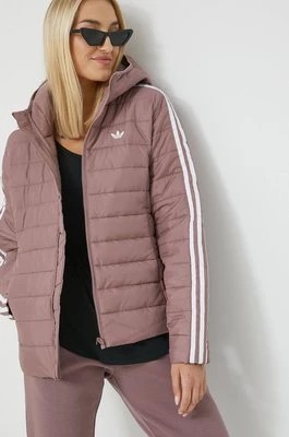 Zdjęcie produktu adidas Originals kurtka damska kolor różowy przejściowa