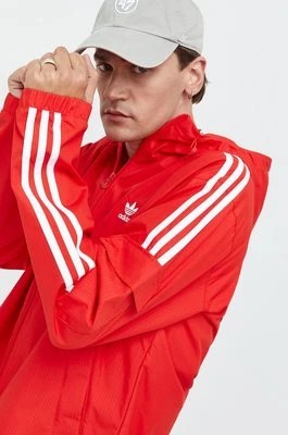 Zdjęcie produktu adidas Originals kurtka męska kolor czerwony przejściowa