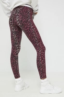Zdjęcie produktu adidas Originals legginsy damskie kolor fioletowy wzorzyste