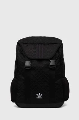 Zdjęcie produktu adidas Originals plecak damski kolor czarny duży wzorzysty IT7353