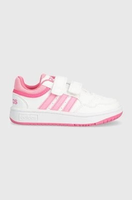 Zdjęcie produktu adidas Originals sneakersy dziecięce HOOPS 3.0 CF C kolor różowy