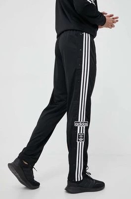 Zdjęcie produktu adidas Originals spodnie dresowe ADIBREAK kolor czarny z aplikacją HN6098-BLACK