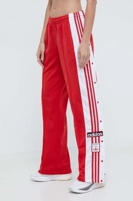 Zdjęcie produktu adidas Originals spodnie dresowe Adibreak Pant kolor czerwony wzorzyste IP0620