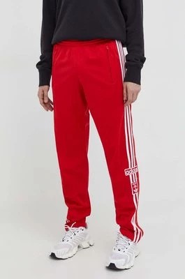 Zdjęcie produktu adidas Originals spodnie dresowe kolor czerwony z aplikacją IM8221