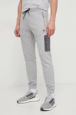 Zdjęcie produktu adidas Originals spodnie dresowe kolor szary melanżowe IZ3281
