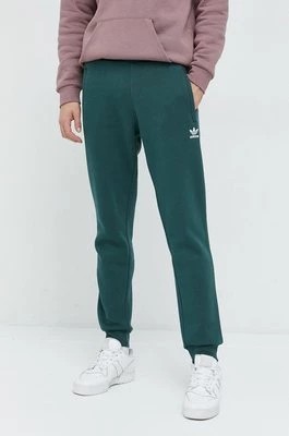 Zdjęcie produktu adidas Originals spodnie dresowe męskie kolor zielony z aplikacją