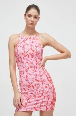 Zdjęcie produktu adidas Originals sukienka kolor różowy mini dopasowana