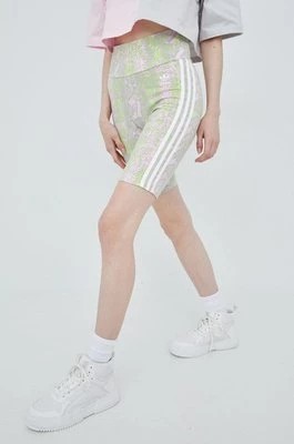 Zdjęcie produktu adidas Originals szorty HT5967 damskie wzorzyste high waist HT5967-CLPINK