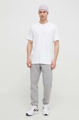 Zdjęcie produktu adidas Originals t-shirt bawełniany Fashion Graphic męski kolor biały z aplikacją IT7494