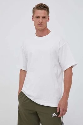 Zdjęcie produktu adidas Originals t-shirt bawełniany kolor biały z aplikacją IM4388
