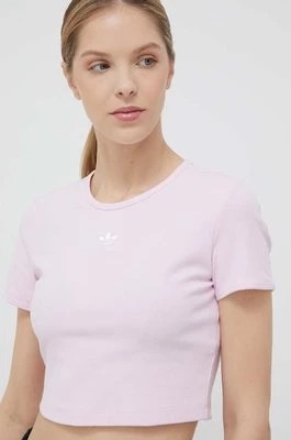Zdjęcie produktu adidas Originals t-shirt damski kolor różowy