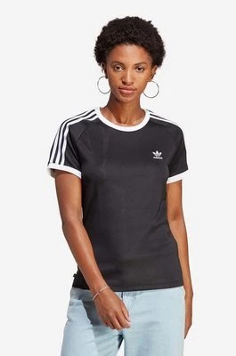 Zdjęcie produktu adidas Originals t-shirt kolor czarny wzorzysty IB7438-CZARNY