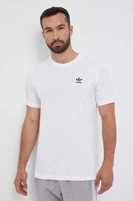 Zdjęcie produktu adidas Originals t-shirt męski kolor biały z aplikacją