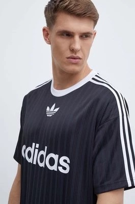 Zdjęcie produktu adidas Originals t-shirt męski kolor czarny z nadrukiem IU2341