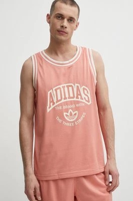 Zdjęcie produktu adidas Originals t-shirt męski kolor różowy IS2899