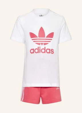 Zdjęcie produktu Adidas Originals Zestaw Adicolor: T-Shirt I Szorty Dresowe pink