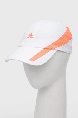 Zdjęcie produktu adidas Performance czapka HE9762 kolor biały z nadrukiem