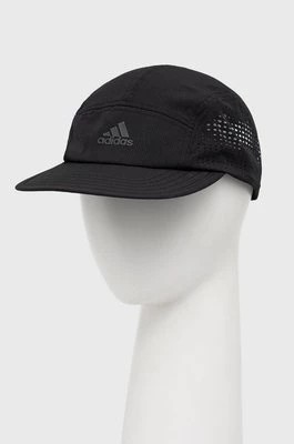 Zdjęcie produktu adidas Performance czapka z daszkiem kolor czarny gładka