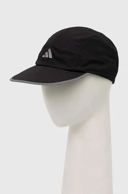 Zdjęcie produktu adidas Performance czapka z daszkiem kolor czarny z nadrukiem HT4816
