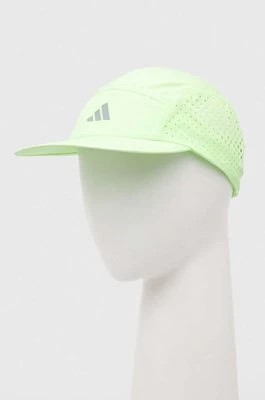 Zdjęcie produktu adidas Performance czapka z daszkiem kolor zielony z nadrukiem IR7842
