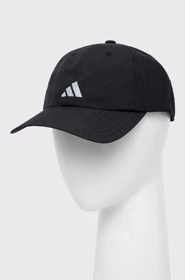 Zdjęcie produktu adidas Performance czapka z daszkiem Running Essentials kolor czarny z nadrukiem HT6353