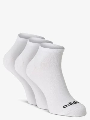 Zdjęcie produktu adidas Performance Damskie skarpety do obuwia sportowego pakowane po 3 szt. Kobiety Bawełna biały jednolity,