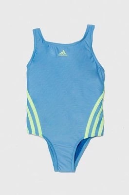 Zdjęcie produktu adidas Performance jednoczęściowy strój kąpielowy dziecięcy kolor niebieski