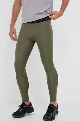 Zdjęcie produktu adidas Performance legginsy treningowe Techfit kolor zielony gładkie