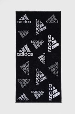 Zdjęcie produktu adidas Performance ręcznik bawełniany kolor czarny HS2056