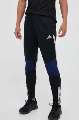 Zdjęcie produktu adidas Performance spodnie treningowe Tiro 23 Competition Winterized kolor czarny wzorzyste