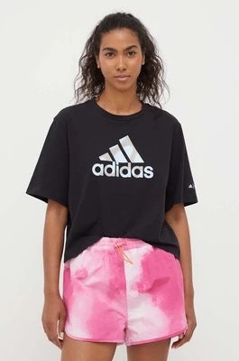 Zdjęcie produktu adidas Performance t-shirt bawełniany x MARIMEKKO kolor czarny