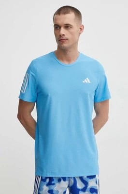 Zdjęcie produktu adidas Performance t-shirt do biegania kolor niebieski wzorzysty IN1513