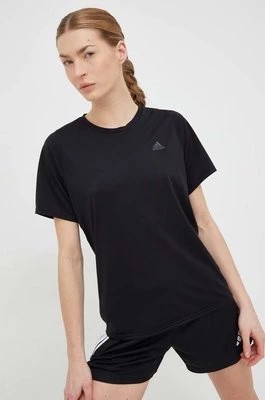 Zdjęcie produktu adidas Performance t-shirt do biegania Run Icons kolor czarny