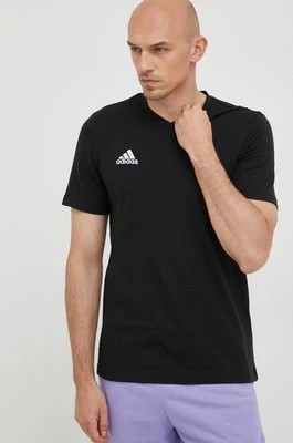 Zdjęcie produktu adidas Performance t-shirt Entrada 22 Entrada 22 męski kolor czarny gładki HC0448