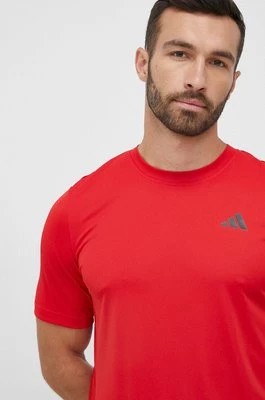 Zdjęcie produktu adidas Performance t-shirt treningowy Club kolor czerwony gładki