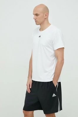 Zdjęcie produktu adidas Performance t-shirt treningowy Techfit kolor biały gładki