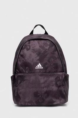Zdjęcie produktu adidas plecak damski kolor szary duży wzorzysty IS3243