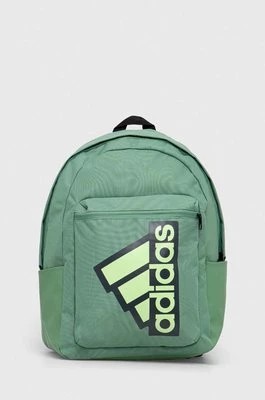 Zdjęcie produktu adidas plecak kolor zielony duży z nadrukiem IR9783