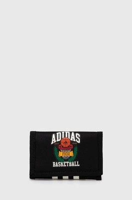 Zdjęcie produktu adidas portfel kolor czarny JD6650