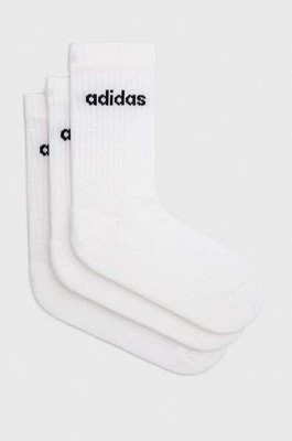 Zdjęcie produktu adidas skarpetki 3-pack kolor biały HT3455