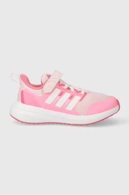 Zdjęcie produktu adidas sneakersy dziecięce FortaRun 2.0 EL K kolor różowy