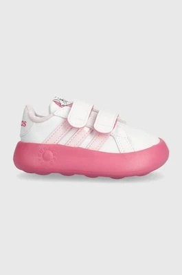 Zdjęcie produktu adidas sneakersy dziecięce GRAND COURT 2.0 Marie CF I kolor różowy